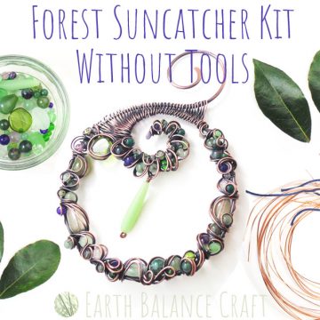 Forest Suncatcher Kit No Tools