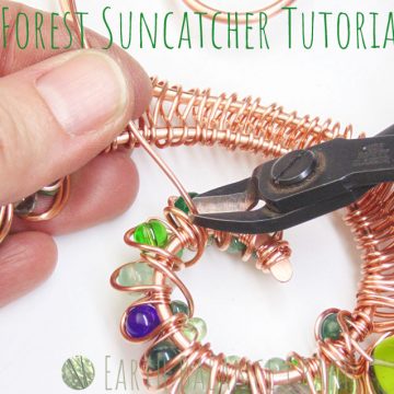 Forest Suncatcher Craft Tutorial