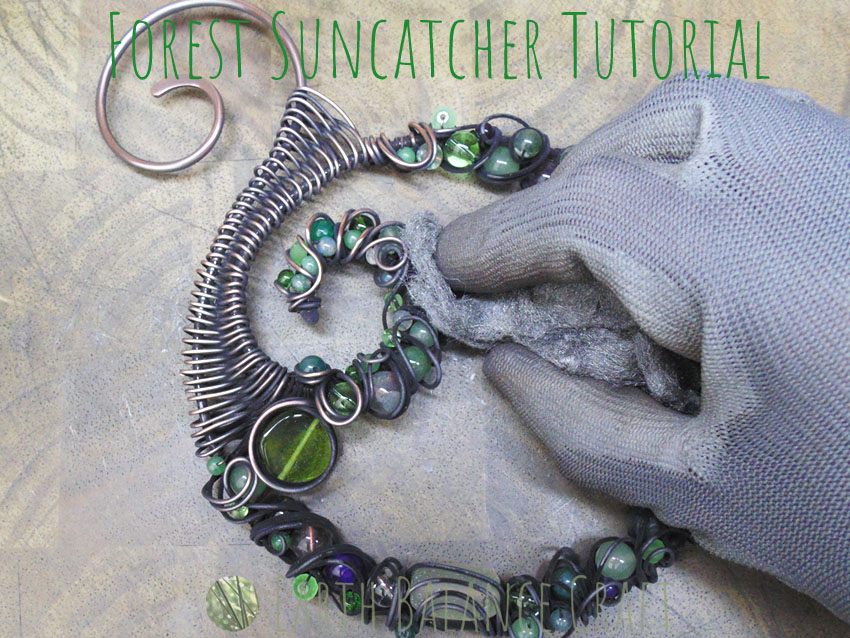 Forest Suncatcher Craft Tutorial