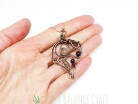 Whispering Leaves Pendant