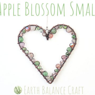 Apple Blossom Love Heart