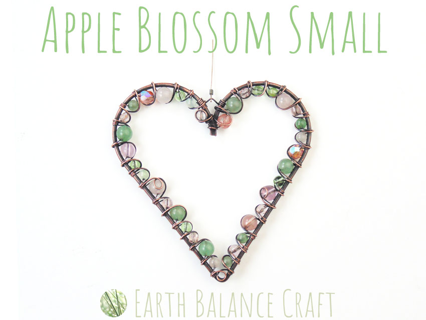 Apple Blossom Love Heart