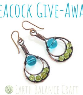 Peacock Earrings Competition