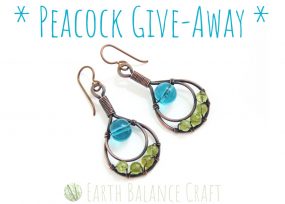Peacock Earrings Competition