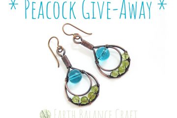 Peacock Earrings Competition
