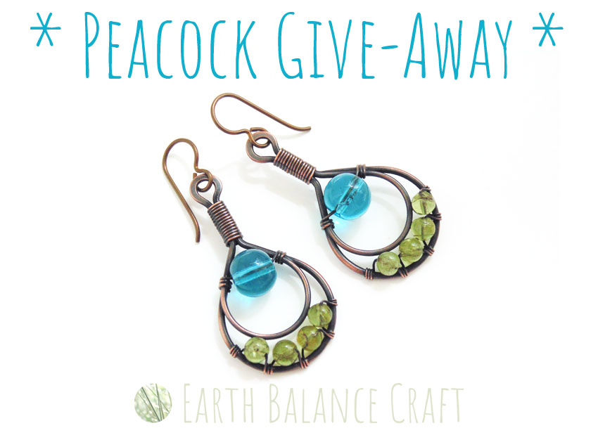 Peacock Earrings Competition