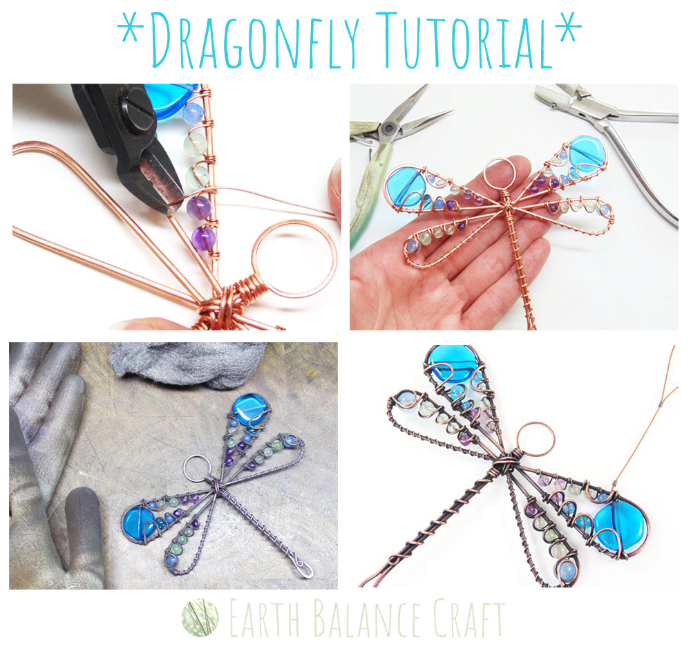 Dragonfly Suncatcher Tutorial