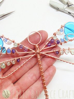 Dragonfly Suncatcher Tutorial