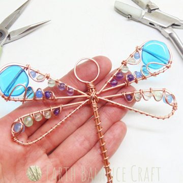 Dragonfly Suncatcher Tutorial