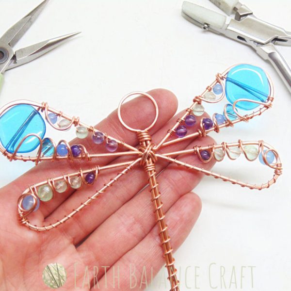 Dragonfly Suncatcher Tutorial Learn Easy Wire Work