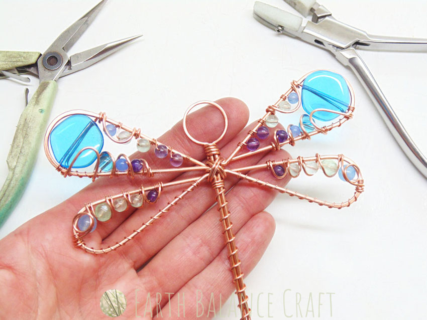 Dragonfly Suncatcher Tutorial