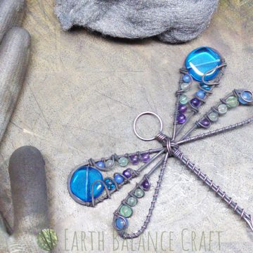 Dragonfly Suncatcher Tutorial