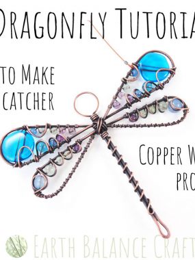 Dragonfly Suncatcher Tutorial