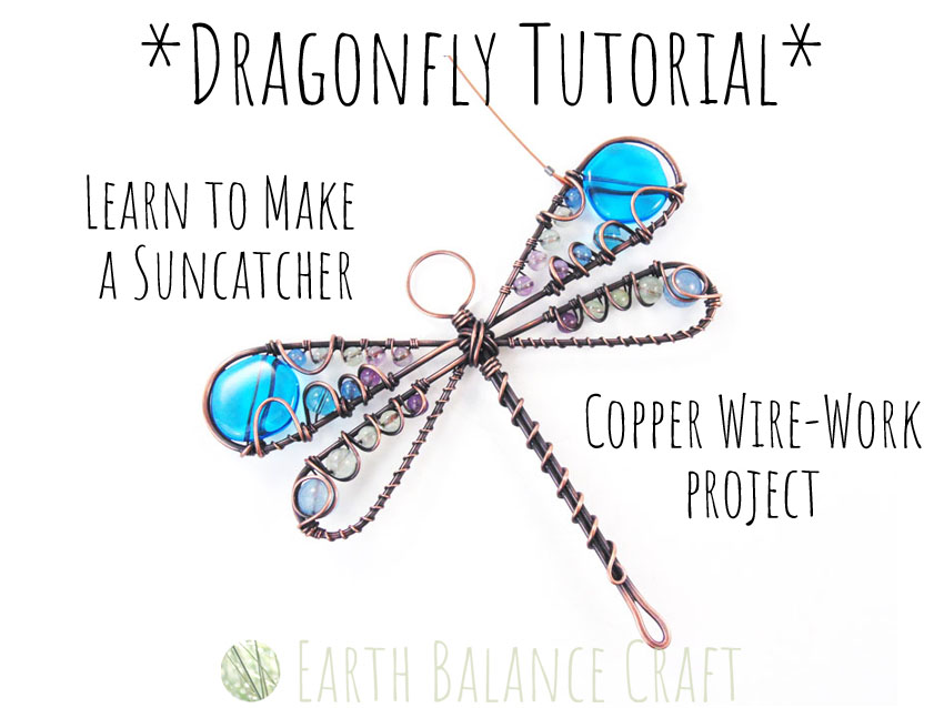 Dragonfly Suncatcher Tutorial