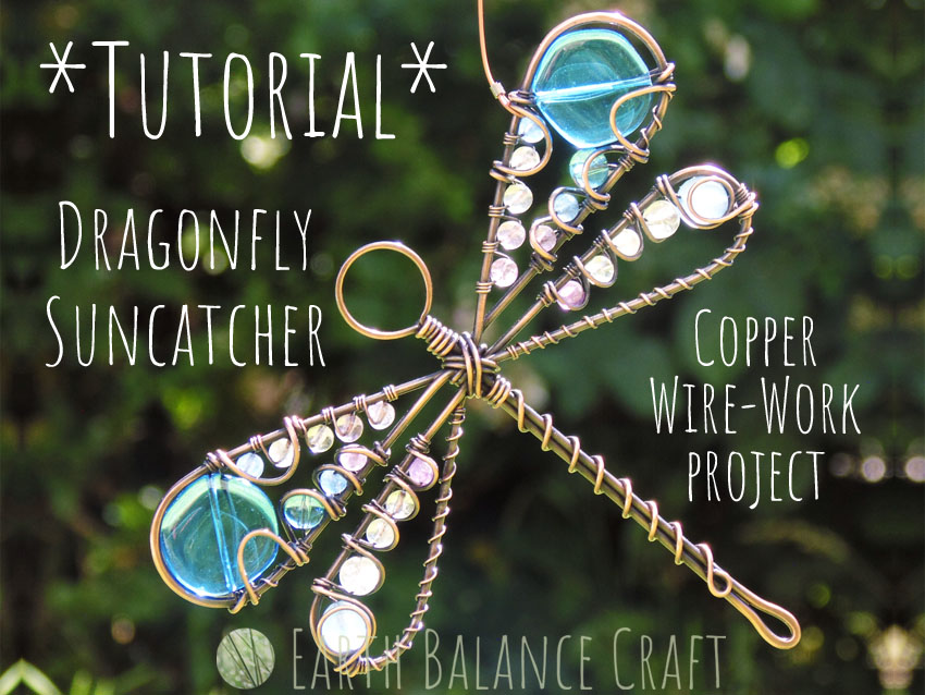 Dragonfly Suncatcher Tutorial