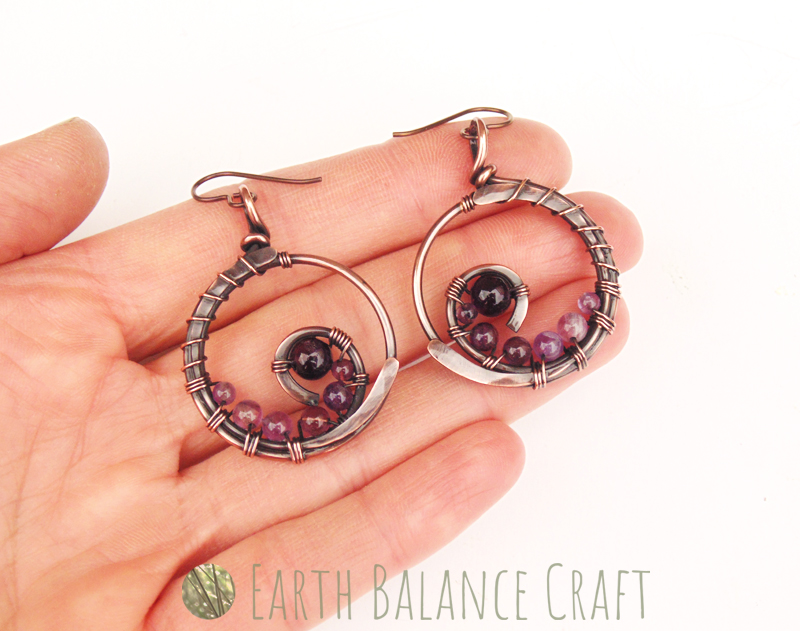 Sea Lavender Earrings