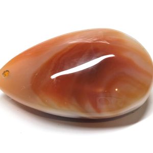 Orange Agate Bead