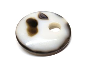 Round Agate Pendant Bead