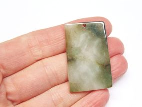 Chinese Jadeite Pendant Bead