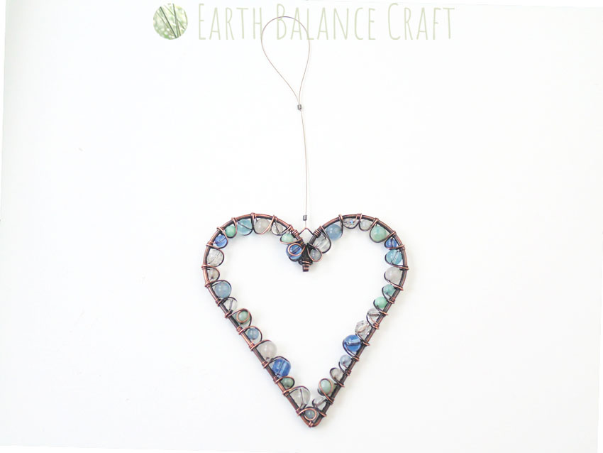 Sea Shore Love Heart Small