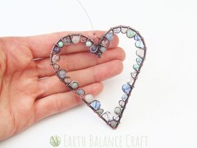 Sea Shore Love Heart Small