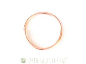 Raw Copper Snake Bangle