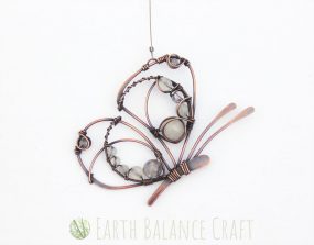 White Butterfly Decoration