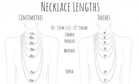 Necklace Lengths Earth Balance Craft
