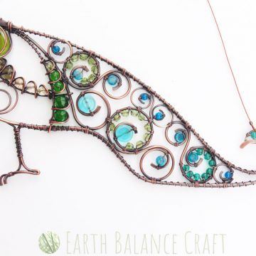 Peacock Bird Suncatcher