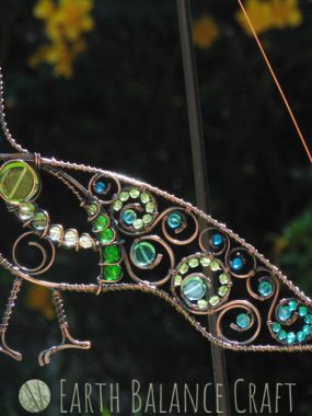 Peacock Bird Suncatcher