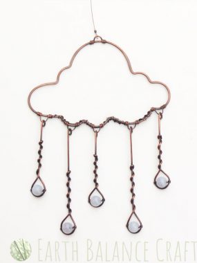 Gemstone Cloud Suncatcher