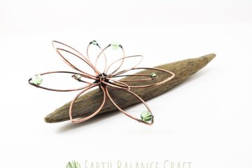 Copper Succulent Table Art