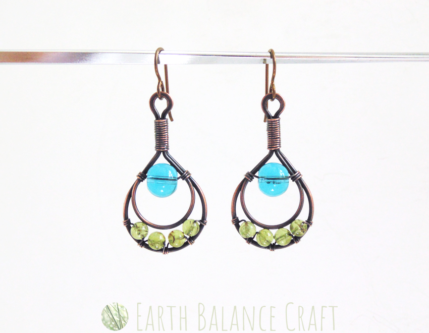 Peacock Earrings