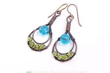 Peacock Earrings