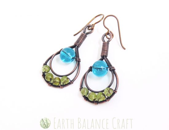 Peacock Earrings