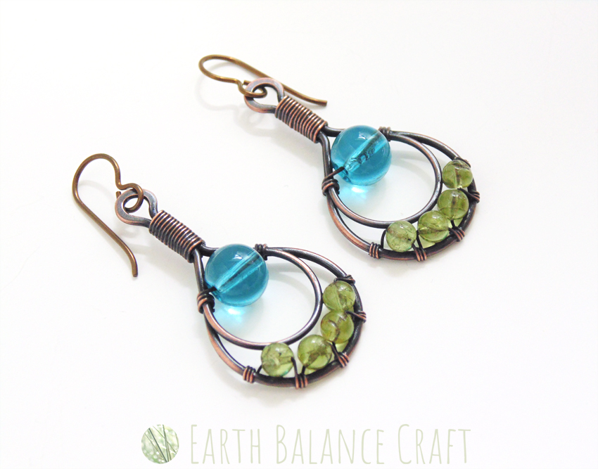 Peacock Earrings