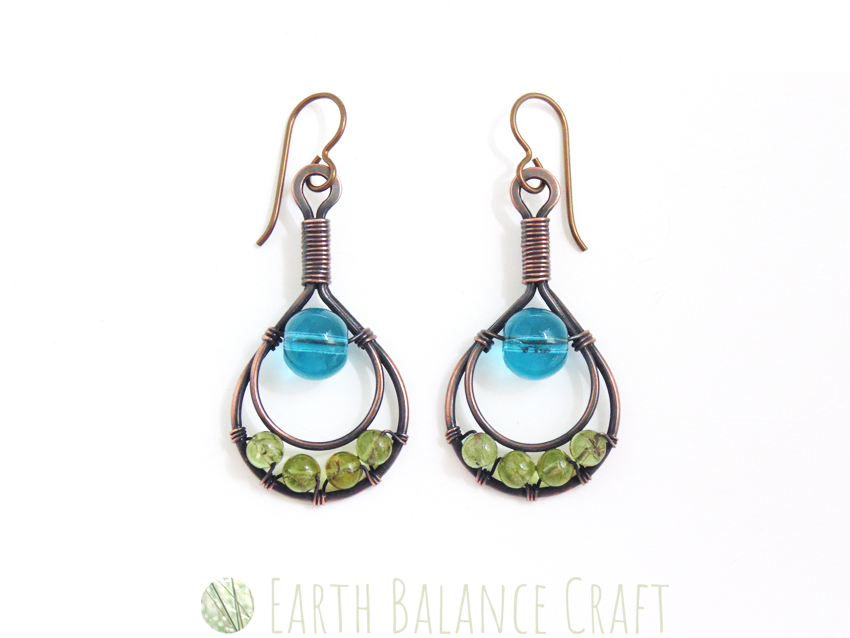 Peacock Earrings