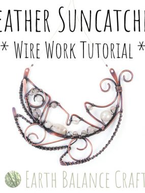 Feather Suncatcher Tutorial