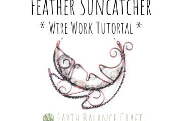 Feather Suncatcher Tutorial