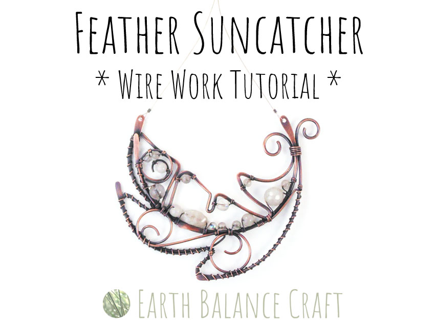 Feather Suncatcher Tutorial