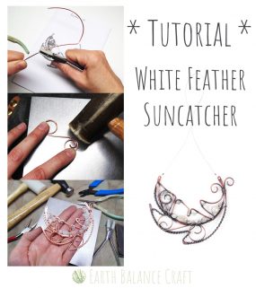 Feather Suncatcher Tutorial