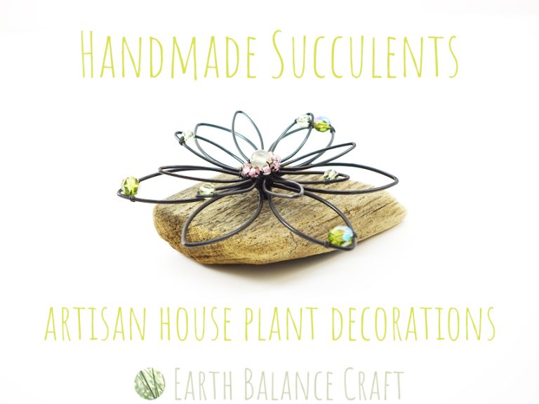 Handmade Wire Succulents
