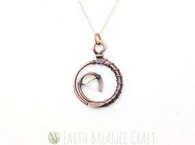 Spirit of the Wind Crystal Pendant