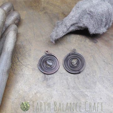 Storm Cloud Earrings Tutorial