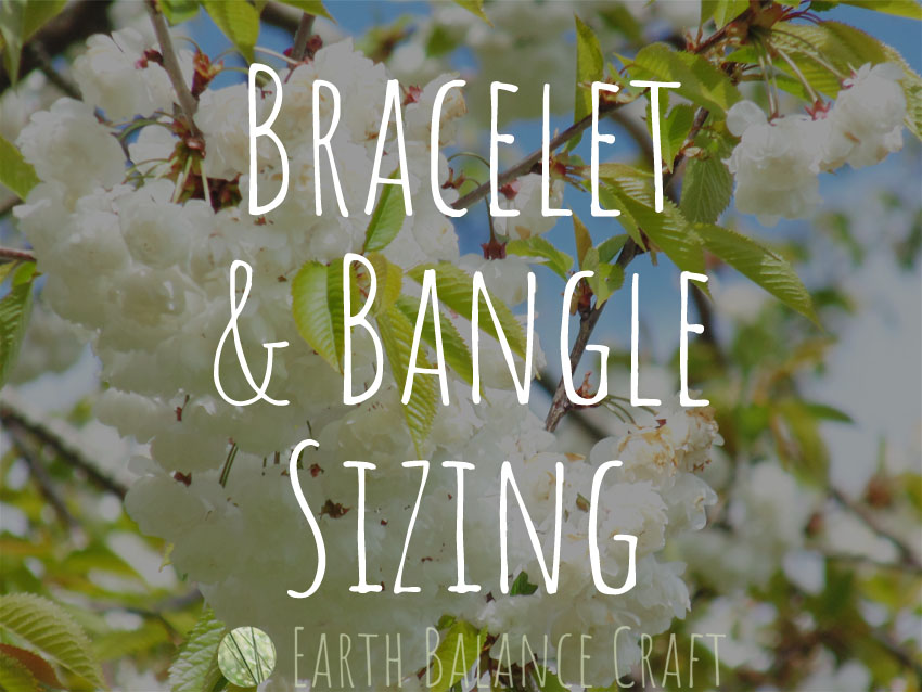 Bracelet Bangle Sizing