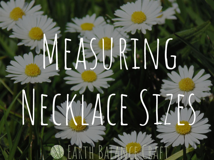 Measuring Necklace Sizes