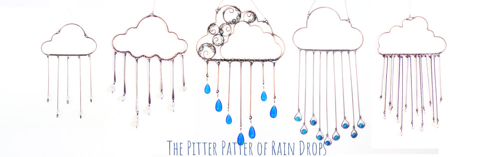 Rain Cloud Suncatchers