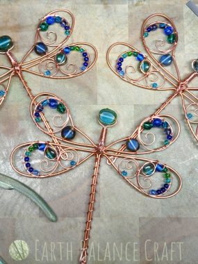 Dragonfly Suncatcher WIP