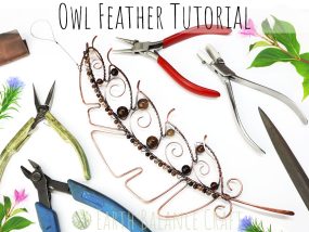 Wire Owl Feather Tutorial