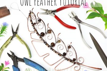 Wire Owl Feather Tutorial